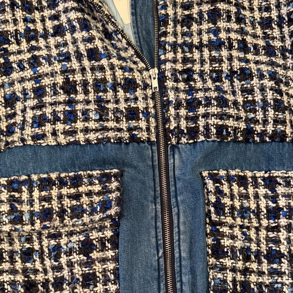 Tweed Denim Jacket - Picture 10 of 16